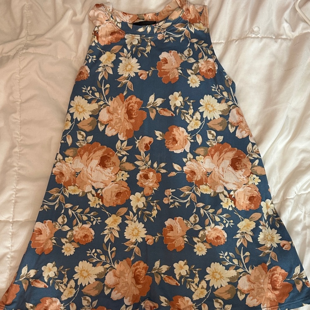 Floral Sleeveless Dress